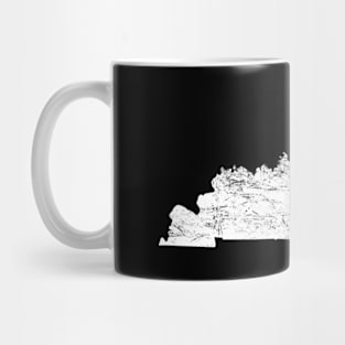 Kentucky Map Horse Kentucky Thoroughbred Mug